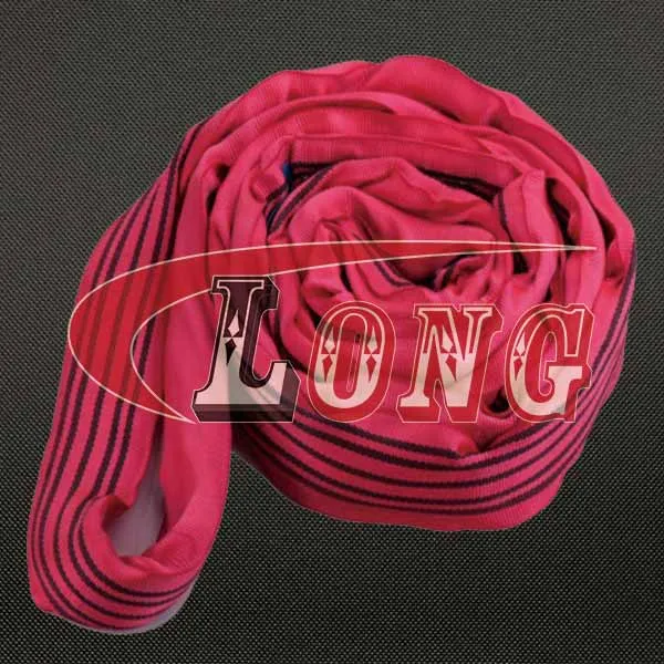 LGRIG® 5 Ton Round Sling–Red Endless Lifting Sling 5000KG