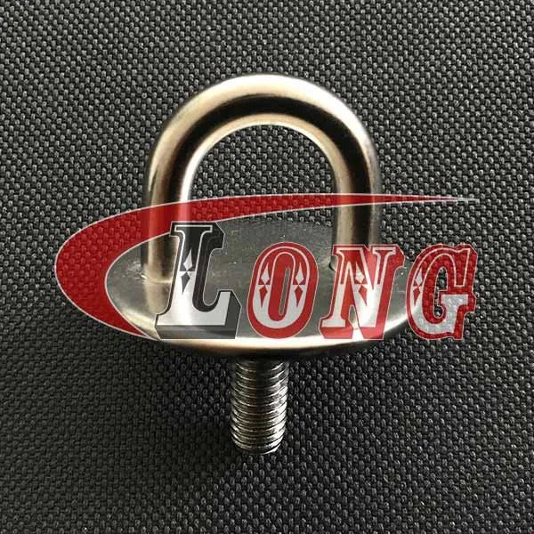 LGRIG® Stainless Steel Round Eye Plate with Threaded Stud