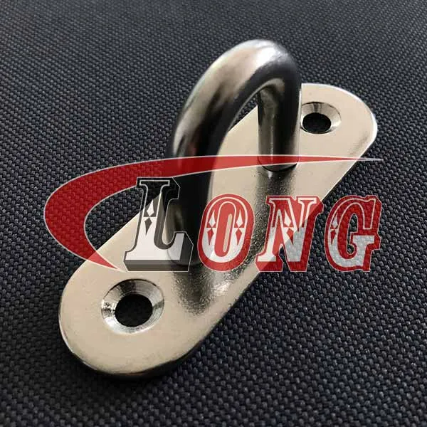 LGRIG® Stainless Steel Oblong Pad Eye