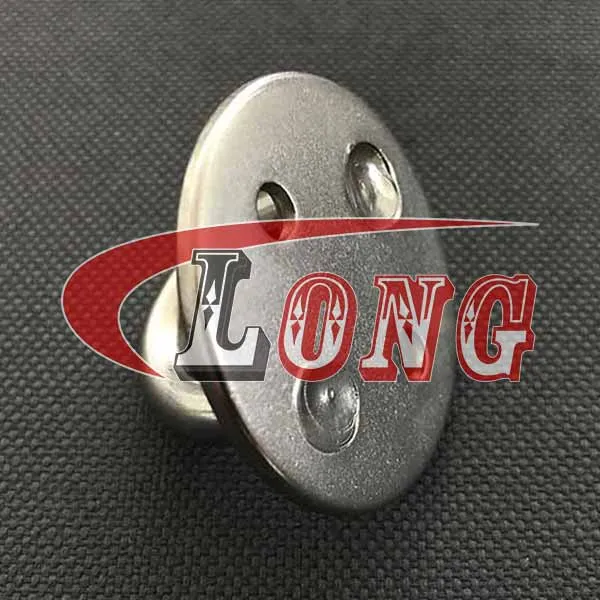 LGRIG® Stainless Steel Round Pad Eyes