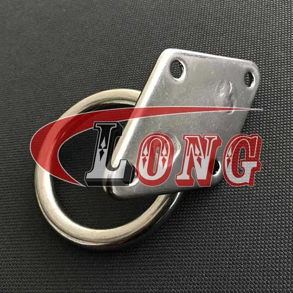 LGRIG® Stainless Steel Diamond Pad Eye with Ring