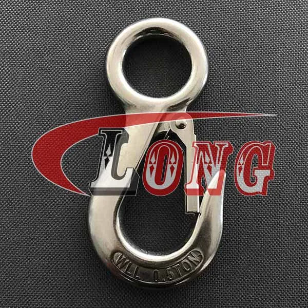 LGRIG®-large-eye-hook-with-latch-stainless-steel