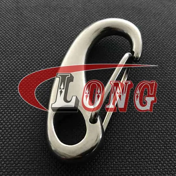 LGRIG® Spring Gate Snap Hook Stainless Steel Egg Shape