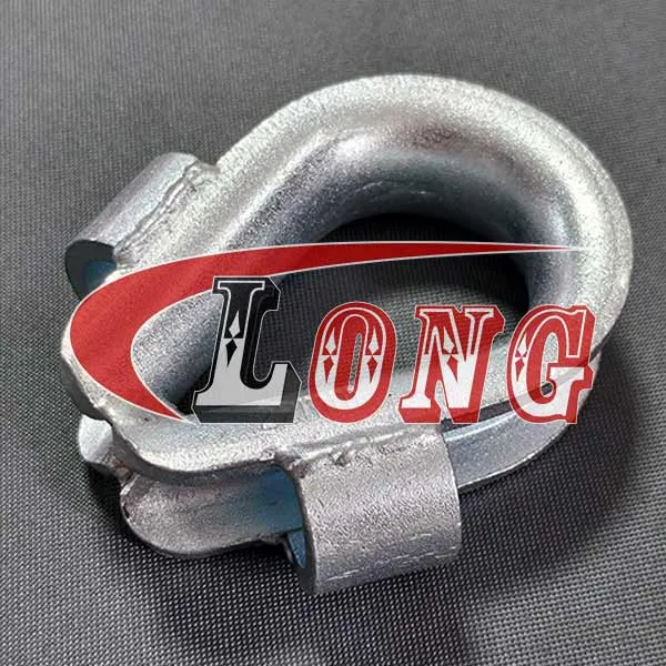 LGRIG®-wire-course-thimible-d-type-with-ear-galvanized-footrope-gear