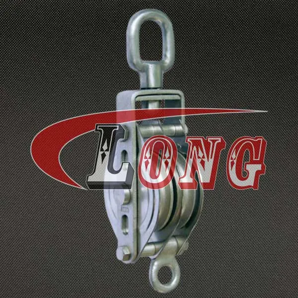 LGRIG® Stainless Steel Closed Type Block with Double Wheel