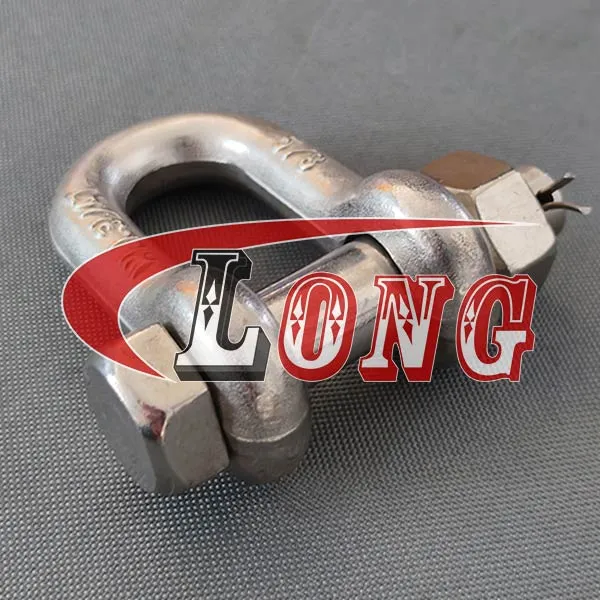 stainless steel drop forged bolt pin chain shackles g 2150 3.25ton