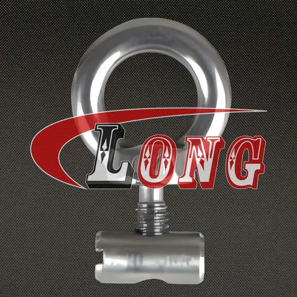 LGRIG® Stainless Steel DIN1168 Eye Bolt with Plate