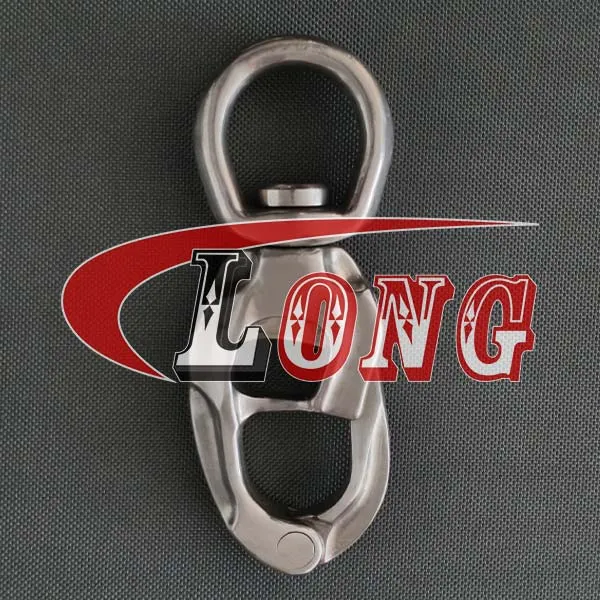 LGRIG® Stainless Steel Speedlink HR Trigger Snap Shackle Swivel Eye