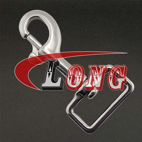 LGRIG® Square Eye Snap Hooks