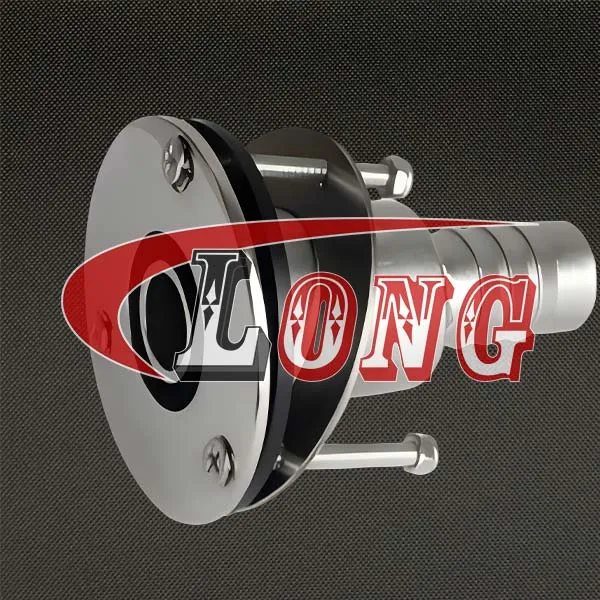 LGRIG® Stainless Steel Straight Thru-Hull Exhaust Skin Fitting