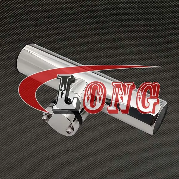 LGRIG® Stainless Steel Clamp-On Fishing Rod Holder