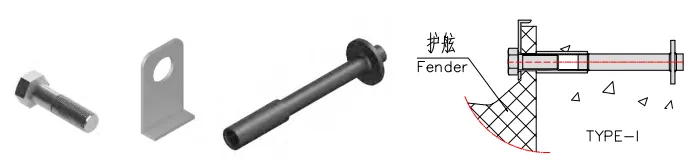 Precast Nut-Ⅰ of LGRIG® Super Cell Rubber Fenders SCA Type