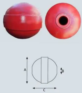 Specification of LGRIG® Steel Bobbin Trawler Bobbin Specification of LGRIG® Steel Bobbin Trawler Bobbin
