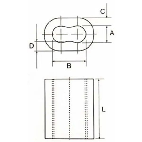 LGRIG® Wire Rope Ferrule JIS Type