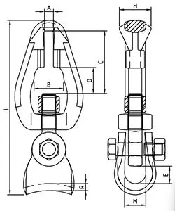 Specifications of LGRIG® Grade 80 Chain Rope Connector Keyhole Swivel Slider BZ Type Specifications of LGRIG® Grade 80 Chain Rope Connector Keyhole Swivel Slider BZ Type